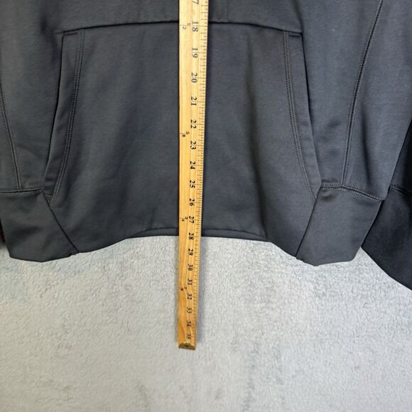 Colorado Rockies Hoodie Mens M Grey Nike Dri Fit Baseball Pullover MLB - Picture 6 of 8